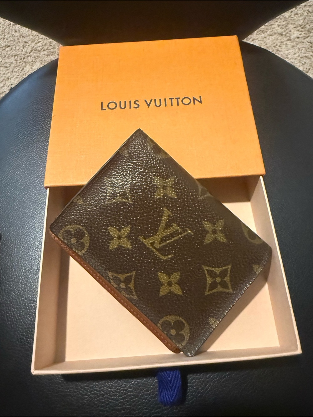 Louis Vuitton Monogram Canvas Card  — Brown